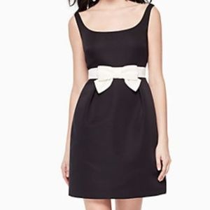 kate spade Black Bow Sheath Dress Size 8 NWT